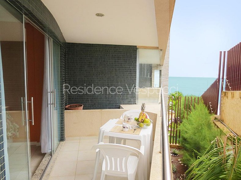 2 bedrooms in front of beach with breakfast included