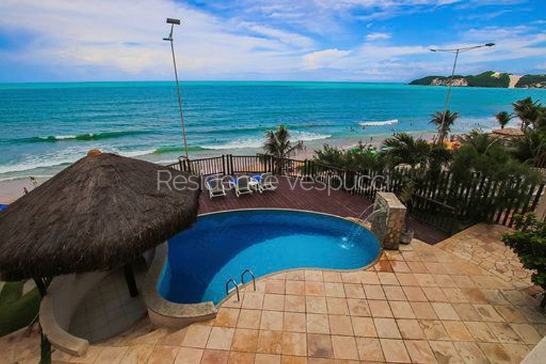 2 bedrooms in front of beach with breakfast included