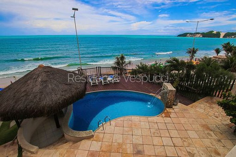 2 bedrooms in front of beach with breakfast included