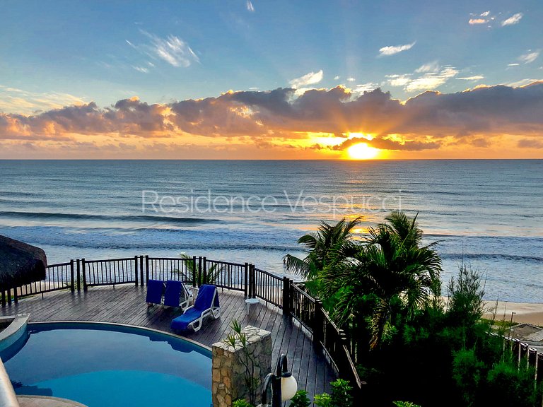 2 habitaciones frente a la playa y desayuno