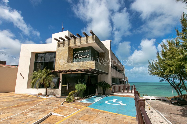 2 habitaciones frente a la playa y desayuno