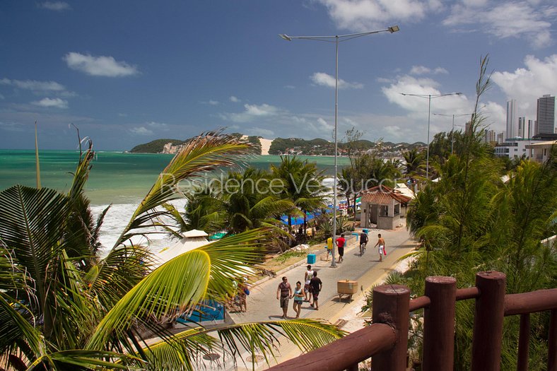 2 quartos beira mar e café incluído