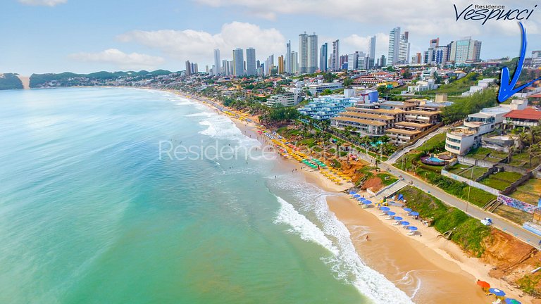 2 quartos beira mar e café incluído