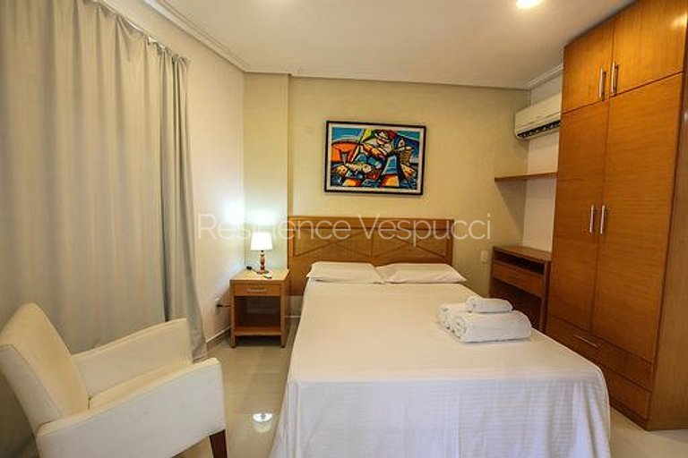 flat 2 bedrooms, ponta negra beach and breakfast