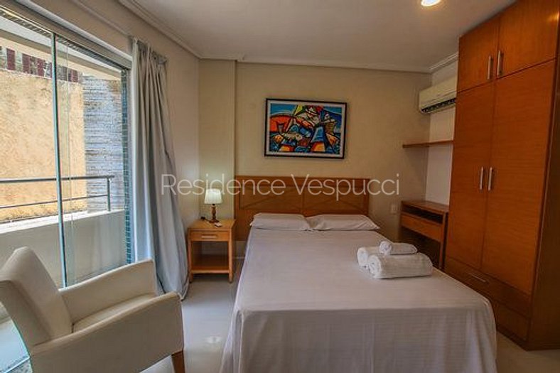 flat 2 bedrooms, ponta negra beach and breakfast