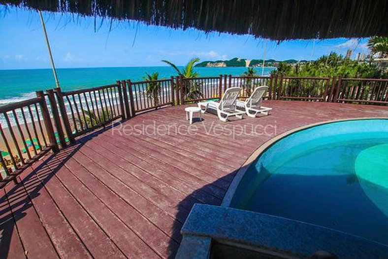 flat 2 bedrooms, ponta negra beach and breakfast