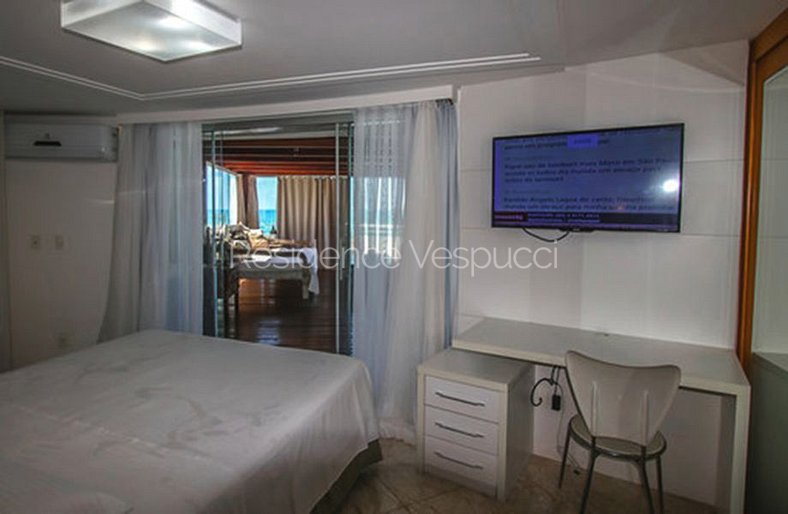 Penthouse 3 habitaciones, vistas al mar y jacuzzi