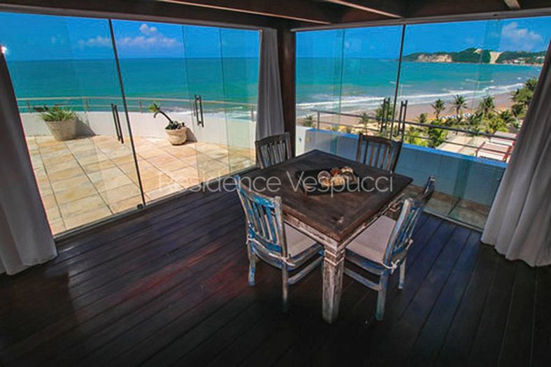 Penthouse 3 habitaciones, vistas al mar y jacuzzi